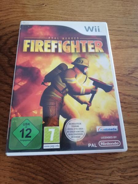 Firefighter Real Heroes Nintendo Wii komplett mit Anleitung USK ab 12 Jahren